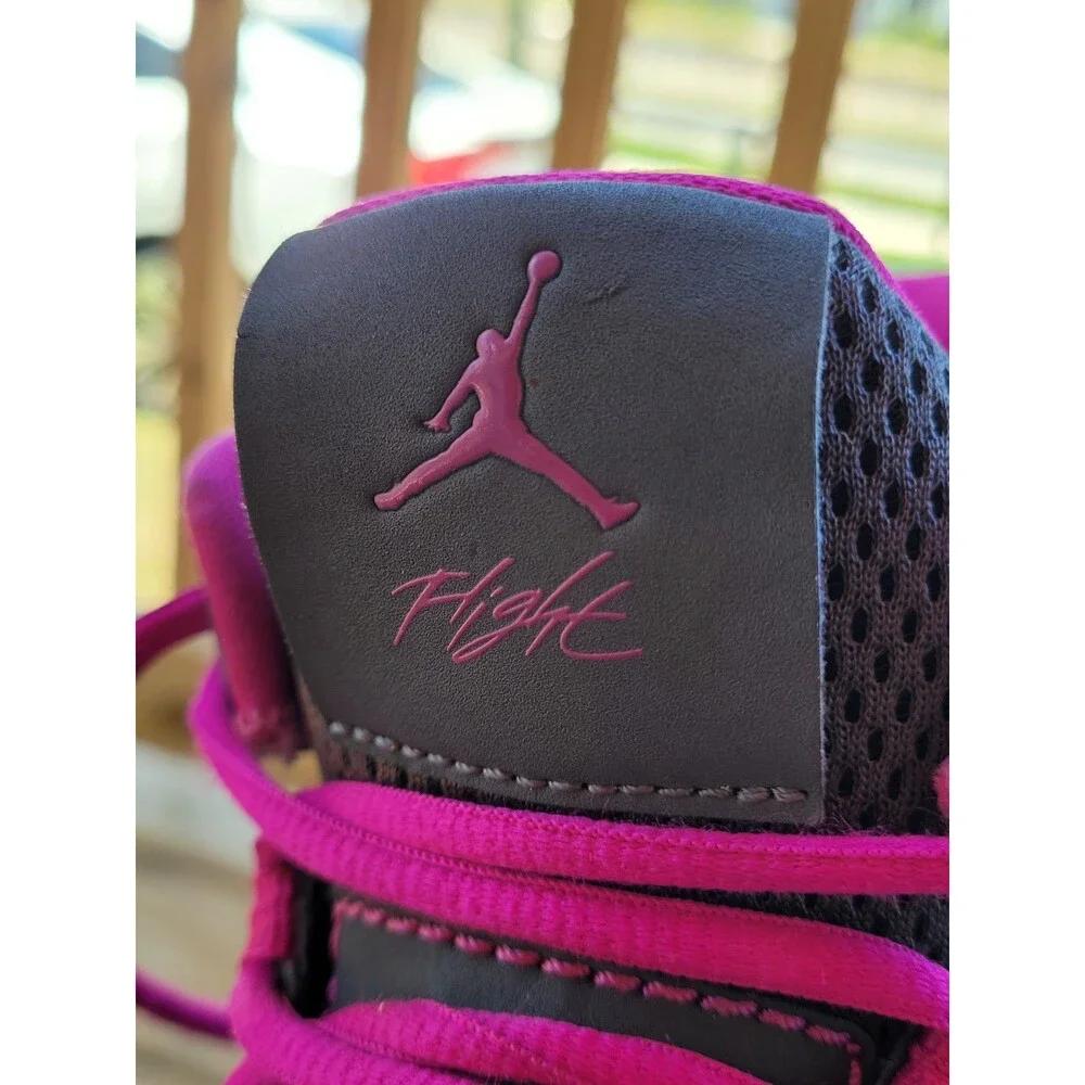 Jordan Flight Origin 2 GG Grey Fuchsia Pink Black 718075-006 Size 7